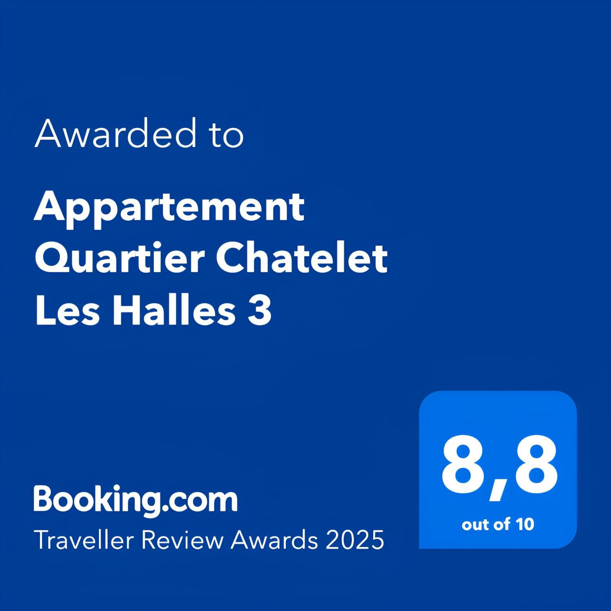 Appartement Quartier Chatelet Les Halles 3 Free Netflix Parijs Buitenkant foto